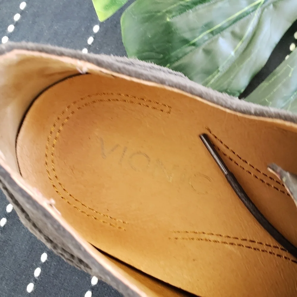 Vionic| Bowery Bruno Oxford Leather Shoes Size 9.5